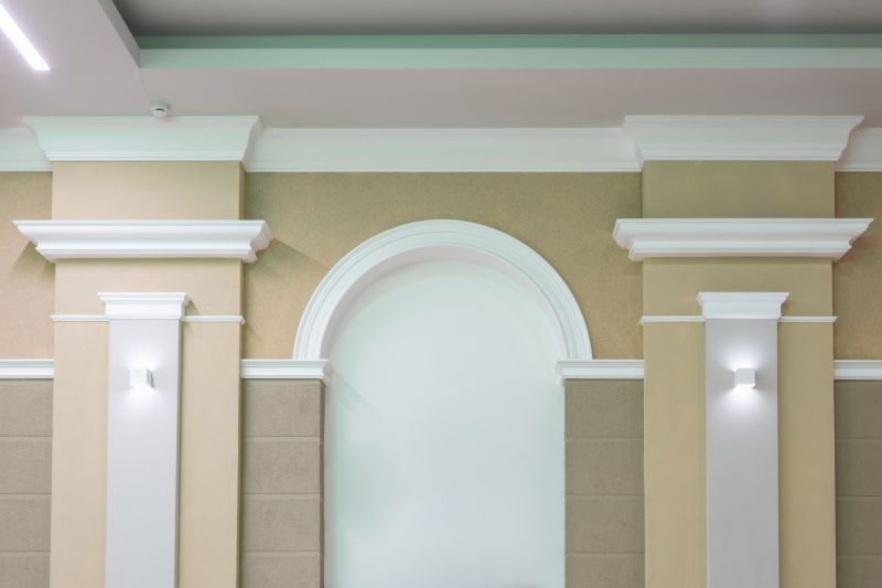 Arched Molding Installation