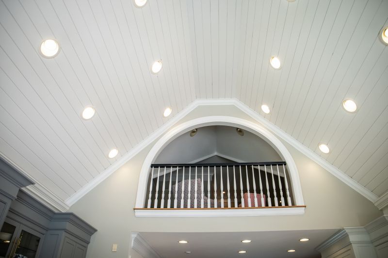 Ceiling Shiplap Installation