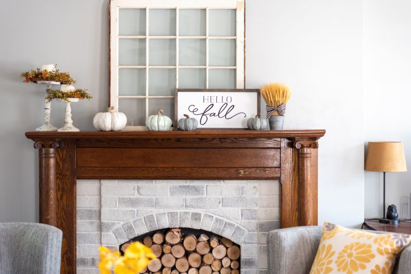 Wooden Mantel Repair
