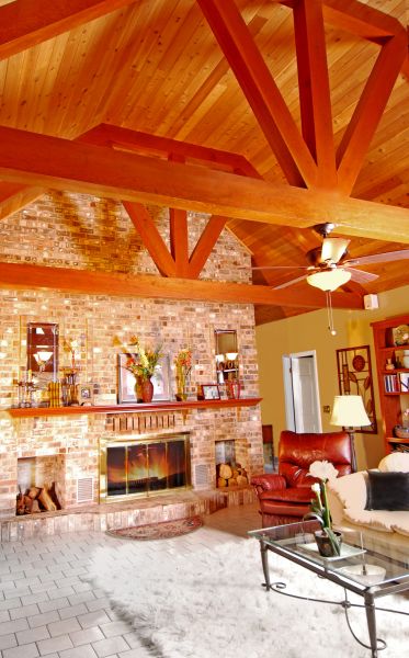 Faux Beam Installation